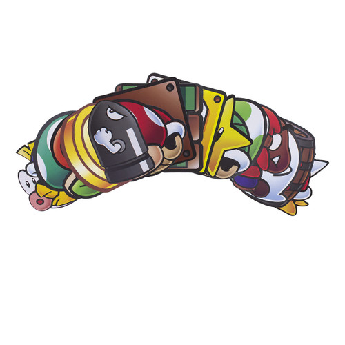 Paladone Super Mario Fun Fact Coasters, Set of 20, Officially Licensed Nintendo Merchandise, Multicolor, One Size, PP8051NN