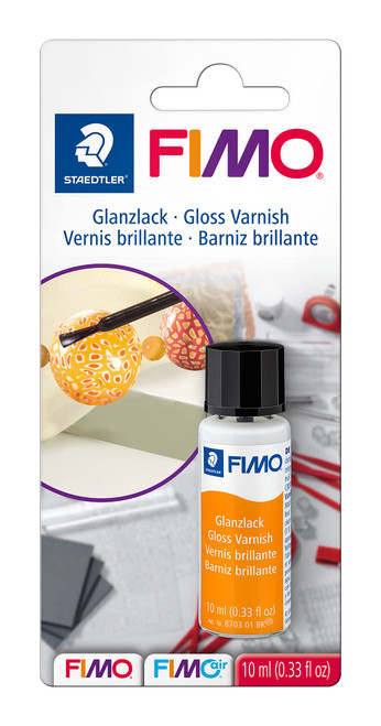 STAEDTLER Fimo Gloss Varnish, Water Based, White, 10ml
