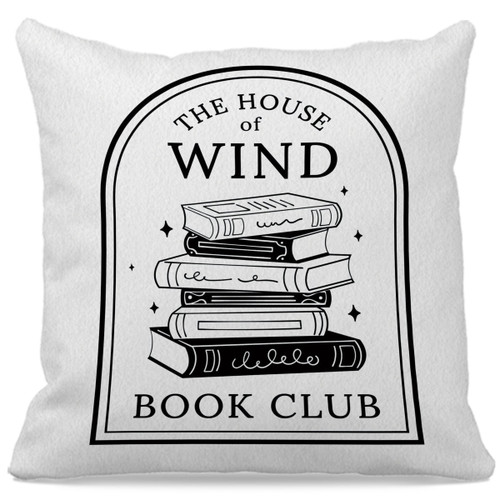 OFlich The House of Wind Book Club Bookish Throw Pillow Cover 18"x18",Acotar Velaris Gift Decorative Cushion Cover for Home Reading Room Book Club,Book Gifts for Book Lovers Readers Bookworm OFlich The House of Wind Book Club Bookish Throw Pillow Cover 18"x18",Acotar Velaris Gift Decorative Cushion Cover for Home Reading Room Book Club,Book Gifts for Book Lovers Readers Bookworm