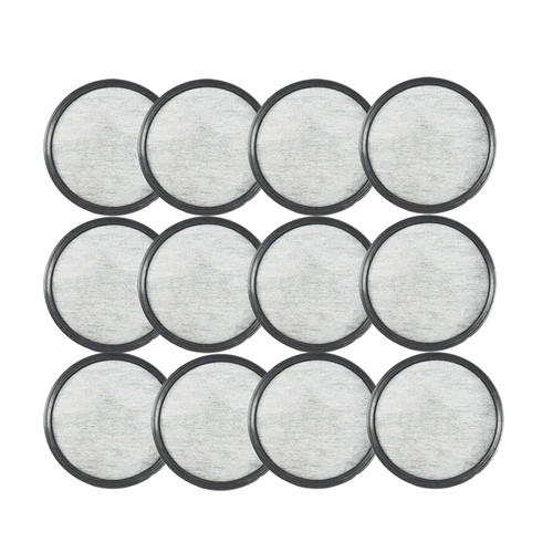 Replacement Filters For Mr Coffee Filters Replacement Mr.Coffee Charcoal Filters Mr. Coffee Filter Disks Cartridge Water Filter Discs For Mr. Coffee 4-12cups Coffee Maker Machine -12Pack