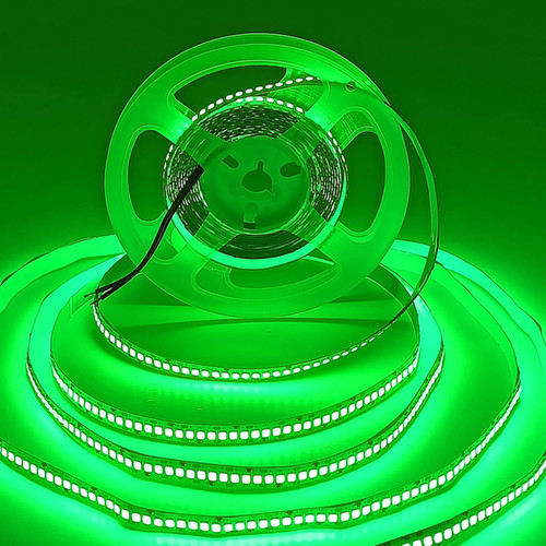 SUYOOULIN LED Strip Lights, SMD 2835 LED Strip, DC12V 1200LEDs 16.4Ft 26000LM High Density LED Light Strips Waterproof IP65, 3 Times Brightness Than SMD3528 LED Strip, Green