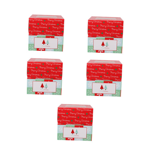 BESTOYARD 10pcs Cupcake Boxes 4 Christmas Cake Box Clear Cake Boxes Container with Lid Cupcakes Display Plastic Food Containers Plastic Storage Boxes Pie Container Christmas Cupcake Boxes