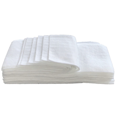 25 Pack 12 inch Disposable Pads for Shark Steam Mop and Black and Decker Steam Mop Pads - Replacement for Shark SaniFiber Pad Refills (Shark Steamer Pads Replacement)