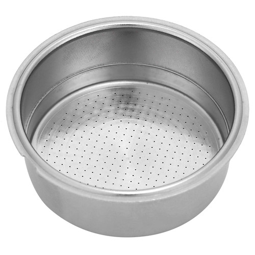 Espresso Filter Basket with Locking Snap Double Layer Stainless Steel Coffee Filter Basket,Strainer Coffee Machine Filter, Coffee Machine Accessory for Double Cup
