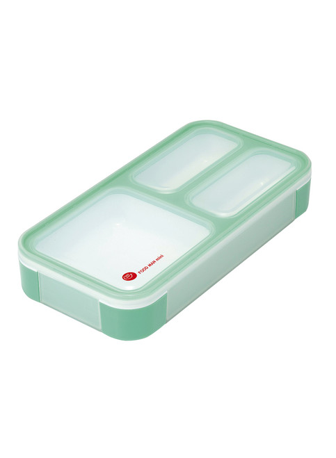 CB Japan DSK Foodman Lunch Box, Mint Green, Thin, 13.5 fl oz (400 ml)
