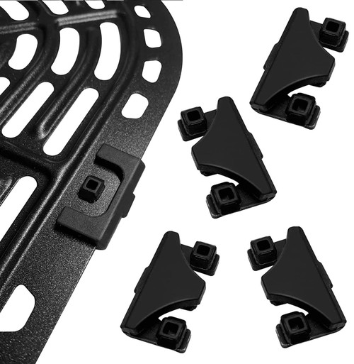 Air Fryer Rubber Bumpers for Cosori Instants Vortex Air Fryers, 4PCS Upgraded Air Fryer Replacement Rubber Feet Parts, Rubber Tabs, Rubber Tips for Instants Air Fryer Tray