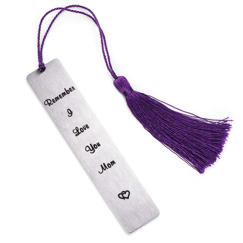 Melix Home Mom Bookmark Mothers Day Gifts From Daughter Son Remember I Love You Mother Birthday Gift Christmas Present (Remember I Love you Mom) Melix Home Mom Bookmark Mothers Day Gifts From Daughter Son Remember I Love You Mother Birthday Gift Christmas Present (Remember I Love you Mom)