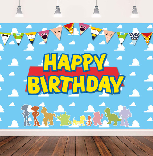 5x3ft Toy Inspired Story Backdrop Infinity and Beyond Birthday Decorations Blue Sky White Cloud Banner Cartoon Story Backdrop for Boy Girl Toy Birthday Party Backdrop Decor Supplies 5x3ft Toy Inspired Story Backdrop Infinity and Beyond Birthday Decorations Blue Sky White Cloud Banner Cartoon Story Backdrop for Boy Girl Toy Birthday Party Backdrop Decor Supplies