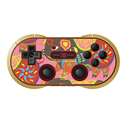 8Bitdo N30 Pro 2 Wireless Bluetooth Controller with Joysticks Rumble Vibration USB-C Cable Gamepad for Windows, Mac OS, Android, Steam, etc, Compatible with Nintendo Switch