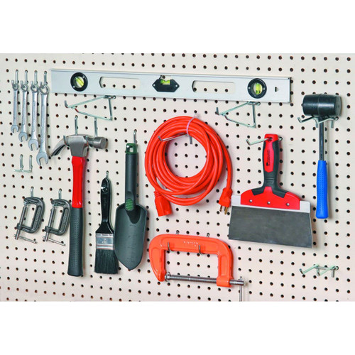 MDMprint 1/4 in. Pegboard Hooks, 32 Piece