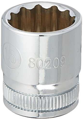 GearWrench 1/4" drive 15 mm 12 Point Standard Socket (80209)