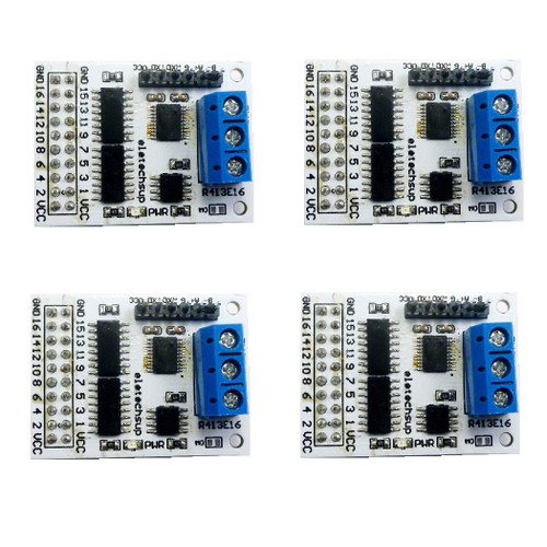Eletechsup 16ch Multifunction RS485 RS232(TTL) PLC Modbus Rtu Module IO Control Switch Board for 5V 12V 24V Relay Board Motor LED (Core Board A, 4)