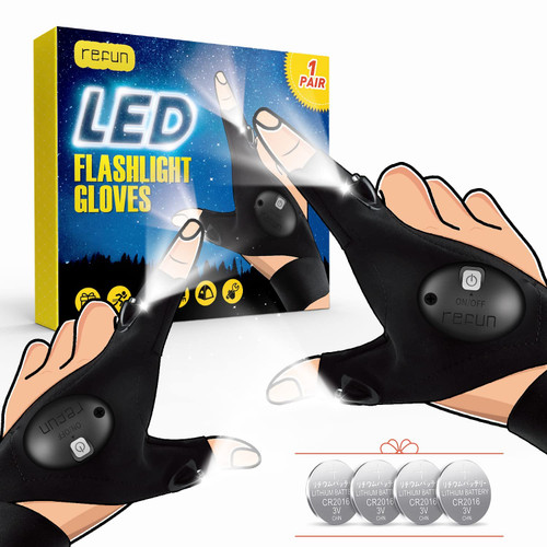 Gifts for Men , LED Flashlight Gloves, Cool Gadgets Christmas Stocking Stuffers Unique Birthday Gifts for Dad Boyfriend Husband Him, Light Gloves Tool for Camping Fishing Car Repairing Hiking Gifts for Men , LED Flashlight Gloves, Cool Gadgets Christmas Stocking Stuffers Unique Birthday Gifts for Dad Boyfriend Husband Him, Light Gloves Tool for Camping Fishing Car Repairing Hiking