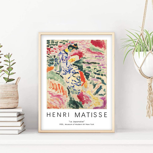 Henri Matisse Art Prints - Matisse Wall Art Matisse La Japonaise Canvas Prints Henri Matisse Exhibition Poster Matisse Painting Matisse Picture Matisse Print Decor 12x16 Inch Unframed Henri Matisse Art Prints - Matisse Wall Art Matisse La Japonaise Canvas Prints Henri Matisse Exhibition Poster Matisse Painting Matisse Picture Matisse Print Decor 12x16 Inch Unframed