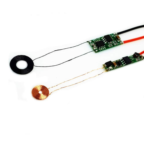 Wireless Charging 8.7mm Coil 300mA Wireless Transmitter + Receiver Power Charger 5V Output (8.7mm Coil 300mA)