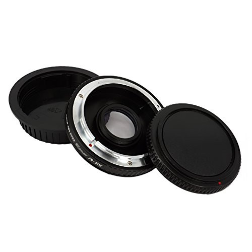 KECAY FD-EF Pro Lens Mount Adapter for Canon FD FL Lens to Canon EOS EF EF-S Mount Camera Adapter with Optical Glass, FD to EOS, FL to EF