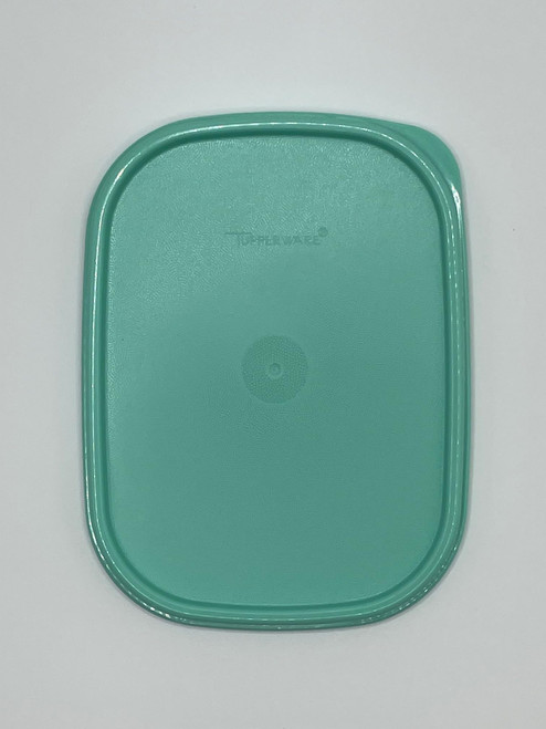 Tupperware Modular Mates Mini Rectangular Replacement Seal 1793 Turquoise Rectangle Lid