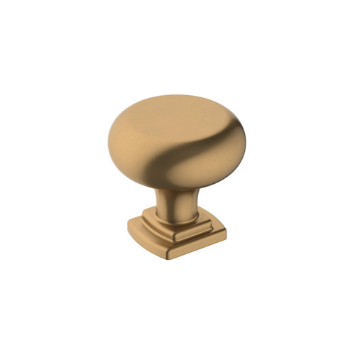 Amerock | Cabinet Knob | Champagne Bronze | 1-1/4 inch (32 mm) Diameter | Surpass | 1 Pack | Drawer Knob | Cabinet Hardware