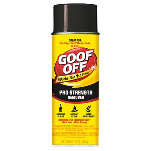 Goof Off FG658 Professional Strength Remover, Aerosol 12-Ounce