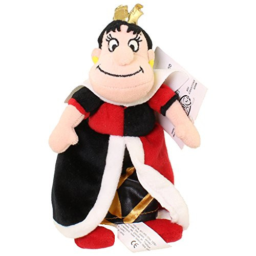 Disney Bean Bag Plush Alice in Wonderland Queen of Hearts 8"