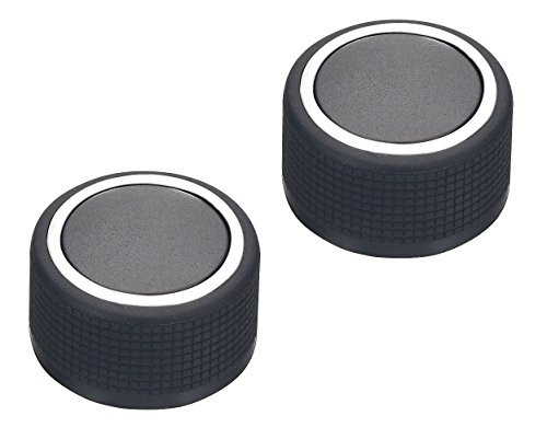 Dr.Roc Chevrolet GMC Cadillac Buick Rear Radio Volume Control Knob Dial Tuner Premium Replacement Kit (2 PCS)