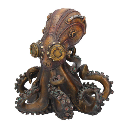 Nemesis Now Octo-Steam Figurine 15cm Bronze, Resin, 21cm