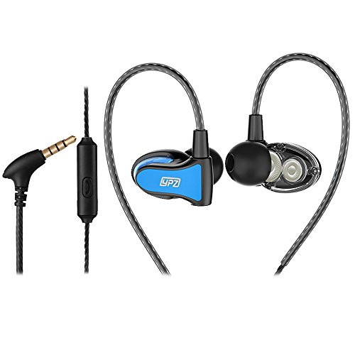 Sports Earbuds, YINEME Heavy Bass in-Ear Earphone Sweatproof Workout Headphone Jogging Gym Running Exercise Microphone, Wire Control, 3.5mm Cell Phone Smartphone Sports Earbuds, YINEME Heavy Bass in-Ear Earphone Sweatproof Workout Headphone Jogging Gym Running Exercise Microphone, Wire Control, 3.5mm Cell Phone Smartphone