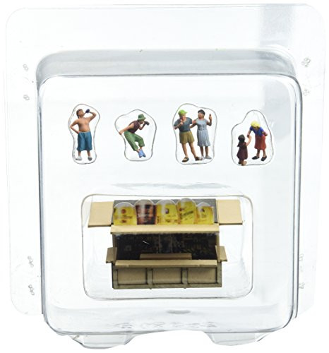 Noch 12025 At The Kiosk Scene H0 Scale  Model Kit