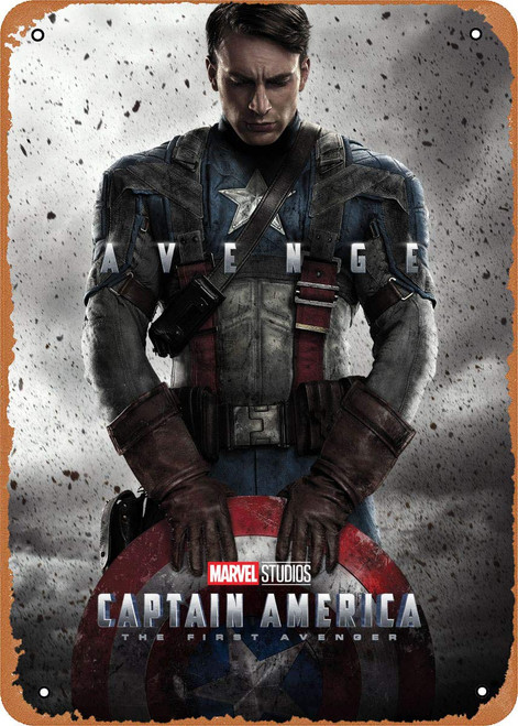 Unidwod Captain America The First Avenger Movie Poster 8 x 12 Inches - Vintage Metal Tin Sign for Home Bar Pub Garage Decor Gifts Unidwod Captain America The First Avenger Movie Poster 8 x 12 Inches - Vintage Metal Tin Sign for Home Bar Pub Garage Decor Gifts