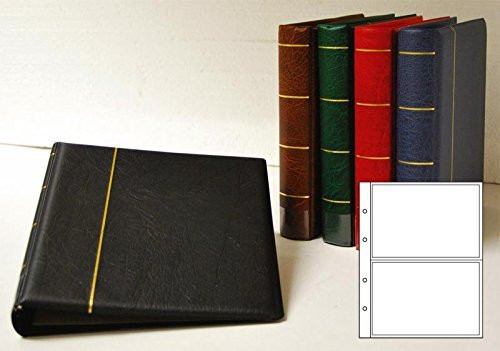 Prophila Postcard Album with 20 pockets for 40 Postcards by Prophila Collection