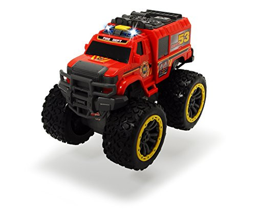 DICKIE TOYS Light and Sound Action Rescue Fire Truck