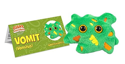 GIANTmicrobes Vomit Plush Toy