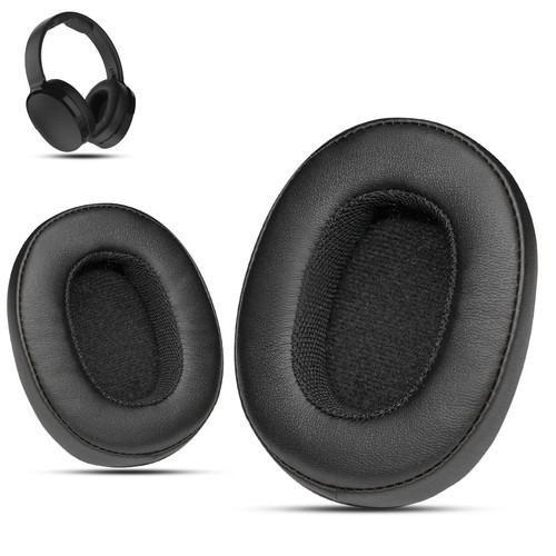 Krone Kalpasmos Replacement Earpads for Skullcandy Crusher Evo, Compatitble with Skullcandy Evo/Hesh 3 Wireless Headphones, Crusher Wireless Replacement Pads, Black