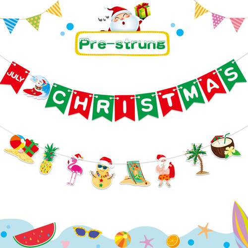 Christmas in July Decorations - Christmas in July banner, July Christmas Party Decorations Tropical Christmas Banner Hawaii Mele Kalikimaka Christmas Decorations Decor for Home Office Classroom 2Pcs Christmas in July Decorations - Christmas in July banner, July Christmas Party Decorations Tropical Christmas Banner Hawaii Mele Kalikimaka Christmas Decorations Decor for Home Office Classroom 2Pcs