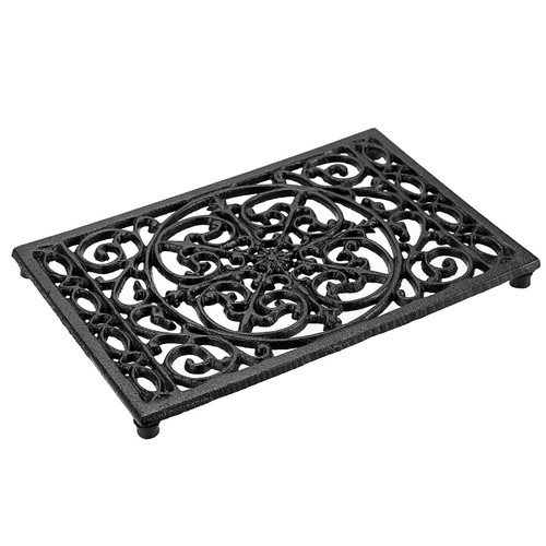 Sumnacon 1Pcs Rectangle Cast Iron Trivet - Heat Resistant Iron Trivet for Hot Dish Pot Pan Plate Teapot, Rustic Cast Iron Hot Dish Plate Holder for Kitchen Dining Table Countertop Cooktop Sumnacon 1Pcs Rectangle Cast Iron Trivet - Heat Resistant Iron Trivet for Hot Dish Pot Pan Plate Teapot, Rustic Cast Iron Hot Dish Plate Holder for Kitchen Dining Table Countertop Cooktop