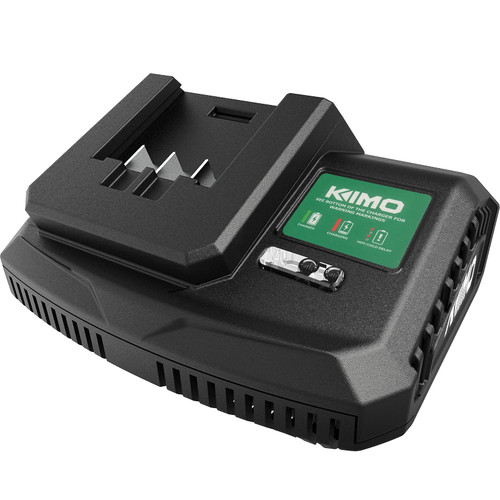KIMO Upgraded 20V 4.0Ah Lithium-Ion Battery Adapter w/Cooling System for KIMO 4.0Ah battery, Adaptable for Cordless Leaf Blower & Cordless Reciprocating Saw.Quick Charging,Portable,More Efficient