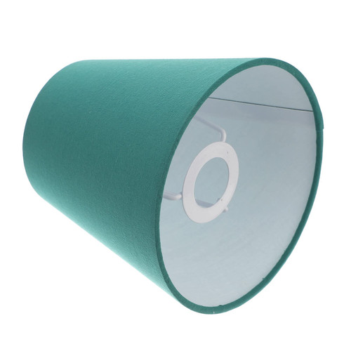 LALAFINA Fabric Lampshade Chandelier Lampshade Small Lamp Shade Lamp Cover Small Lamp Shade Clip On Bulb for Table Chandelier Wall Light, Green