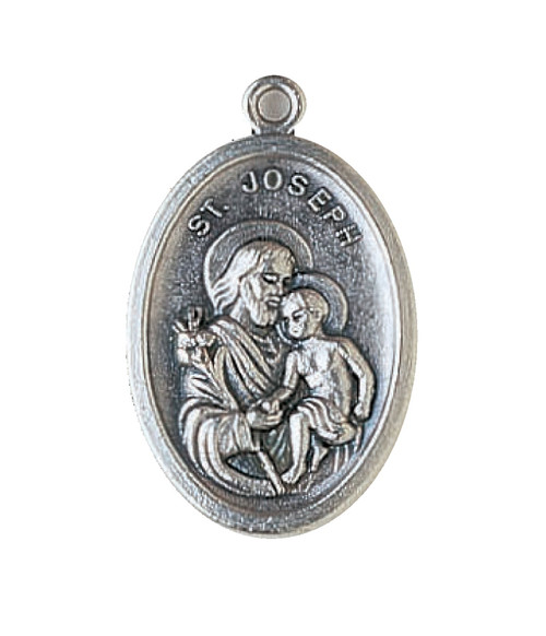 Catholic Saint Medal - Bulk Pack of 10 (Saint Joseph) Jump Ring Included