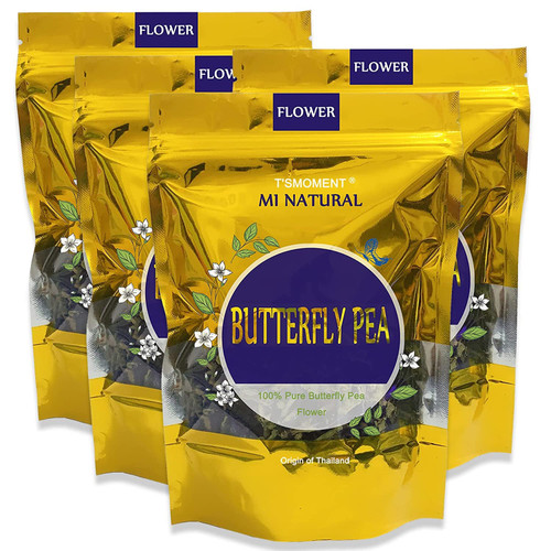 Butterfly Pea Flower Tea 200g (7 Oz.), Natural Butterfly Pea Tea Pure and Premium Dried Flower Blue Tea & Purple Tea, Rich in Antioxidan
