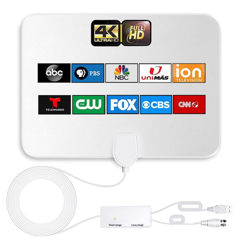 TV Antenna - Digital Antenna for TV Support 4K 1080p Antenna TV Digital HD Indoor Free Local Channels-Support TV Antenna for Smart TV and All Older TV's -Signal Booster 16FT Coax HDTV Cable TV Antenna - Digital Antenna for TV Support 4K 1080p Antenna TV Digital HD Indoor Free Local Channels-Support TV Antenna for Smart TV and All Older TV's -Signal Booster 16FT Coax HDTV Cable