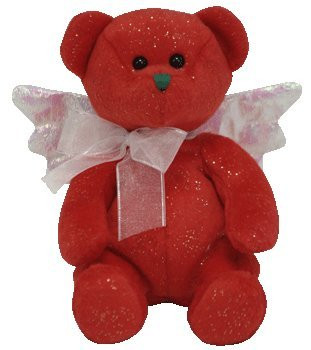TY Beanie Baby - HARK the Angel Bear (Red Version)