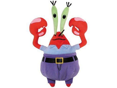 Ty Beanie Babies Mr. Krabs - Spongebob Squarepants