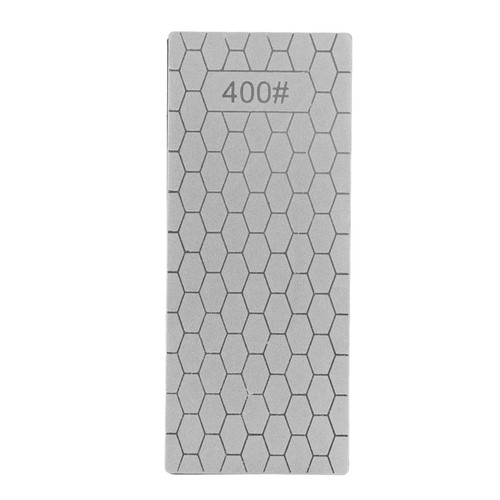 Diamond Sharpening Stone,Rectangle Diamond Sharpener,Diamond Knife Sharpening Plate,Whetstone Grindstone Grinder Tool for Kitchen,Knife Grinder Tool(400 Grit)