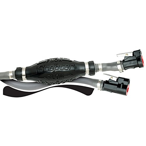 Scepter 08309 Mercury Fuel Line Assembly, Clip-Style - 3/8"