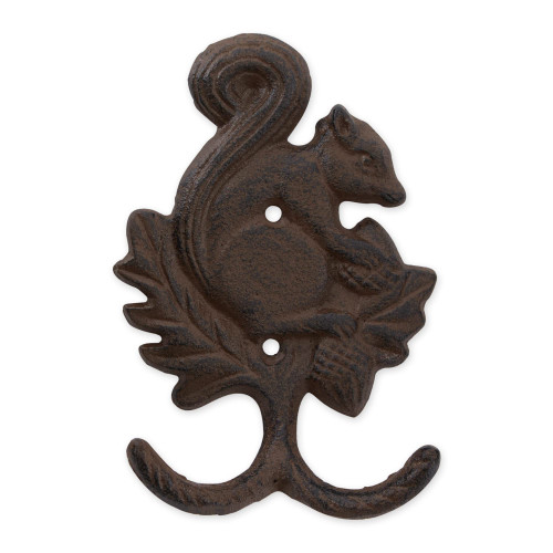 DII Decorative Cast Iron Wall Hook Collection, Chipmunk