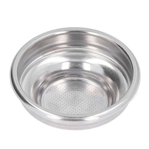 Coffee Filter Basket, Stainless Steel Portafilter Filter Basket, 1 Cup Porous Filter Basket for 58mm Handle, Coffee Machine Accessories for Kitchen Restaurant Dessert Shop