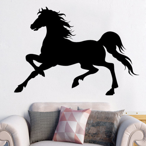 FGJFGGFR Black Racehorse Wall Sticker Removable Room Decal Art Mural Art Decal Mural Vinyl Removable,Black,42X59CM FGJFGGFR Black Racehorse Wall Sticker Removable Room Decal Art Mural Art Decal Mural Vinyl Removable,Black,42X59CM