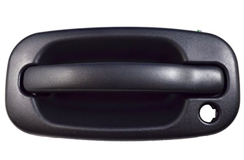 PT Auto Warehouse GM-3523A-FL - Outside Exterior Outer Door Handle, Textured Black - Driver Side Front