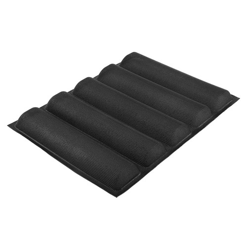 Silicone Baguette Pan, Non-stick Perforated Fench Bread Pan Forms Hot Dog Molds Baking Liners Mat Bread Mould 5 Loaf Bread Pan Baguette Mould Silicone Baguette Pan, Non-stick Perforated Fench Bread Pan Forms Hot Dog Molds Baking Liners Mat Bread Mould 5 Loaf Bread Pan Baguette Mould