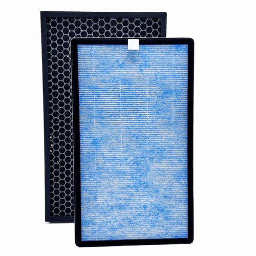 (2-Pack) Replacement High-efficiency HEPA Filters Compatible for Partu BS-07 Air Purifier,H13 True High-Efficiency Activated Carbon, by Can-Meageren